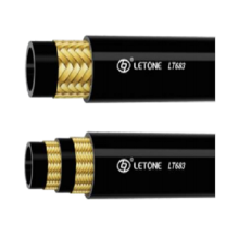 Braided high tensile super fexible steel wire hose