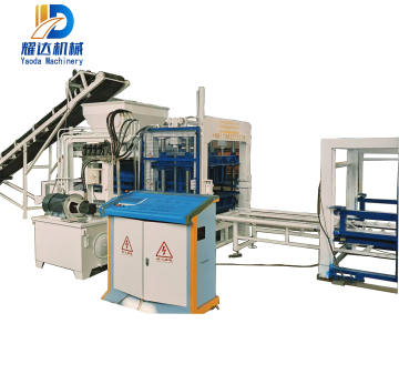Fully automatic hydraulic concrete brick making machine