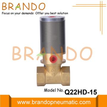 Q22HD-15 1/2 &#39;&#39; vanne à piston de commande pneumatique 2/2 voies