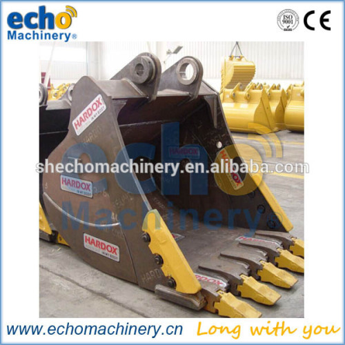 high quality excavator attachments with hardox for construction machinery parts