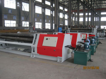 3 roller arc adjust plate rolling machine