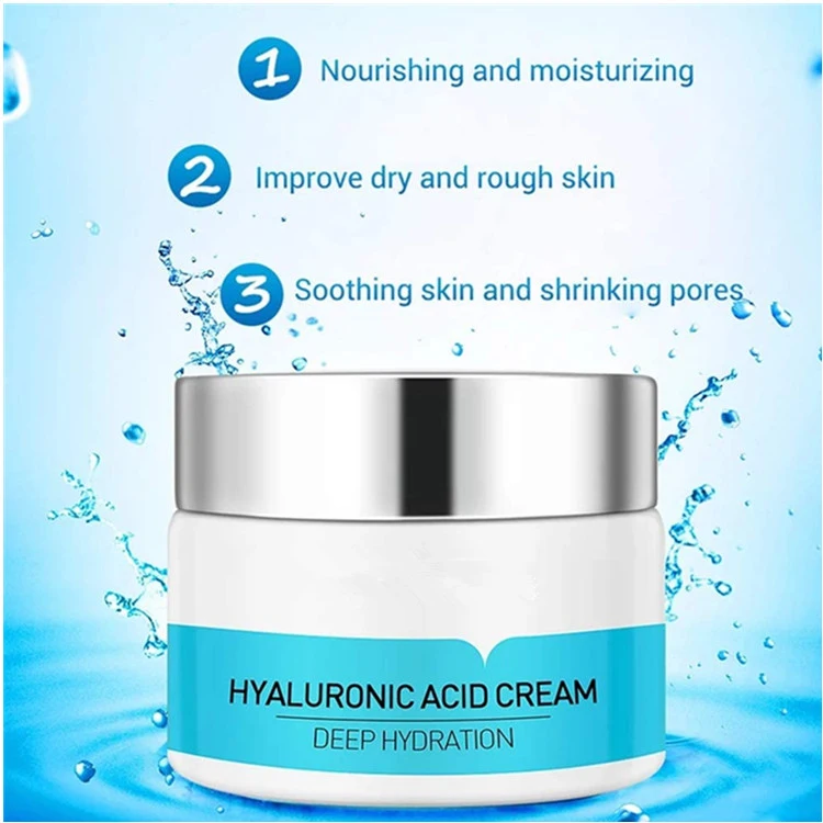 OEM ODM Hyaluronic Acid Face Repair Whitening Cream Day Cream