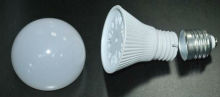 LED bulb Ceramic plastic 6W component