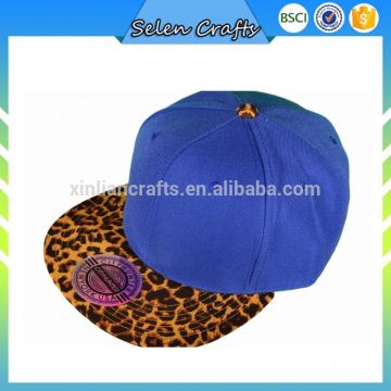 Leopard Fur Snapback Cap Cheap Snapback Cap Promotion Hat