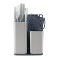 Utensil Holder With Cooking Utensil Set Knives Block