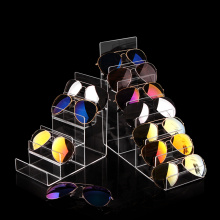 Customized acrylic sun glasses countertop display stand rack
