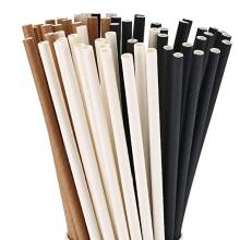 Custom Telescopic Flexible Biodegradable Milkshake Straws