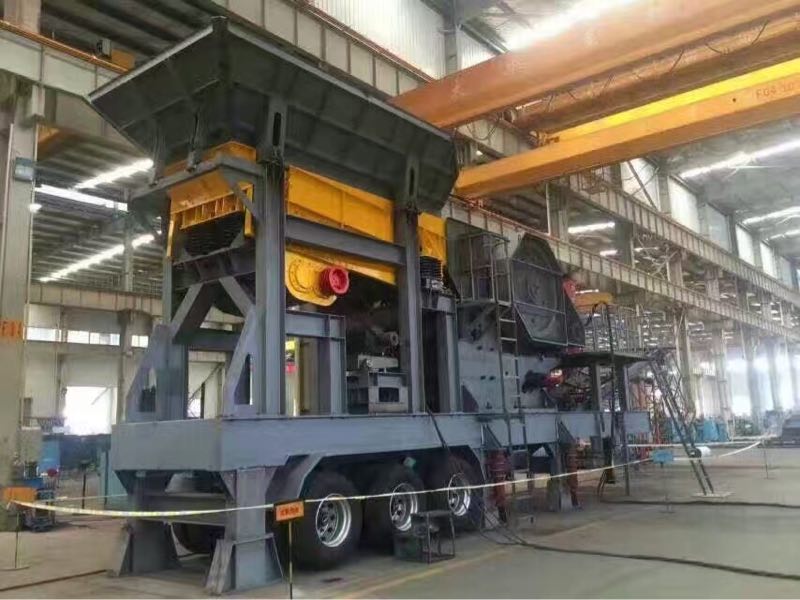 mobile stone crusher