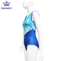 Custom sublimation rhinestones leotards