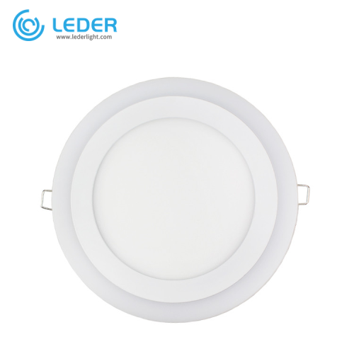 LEDER Panel de luz LED blanco cálido que cambia de color