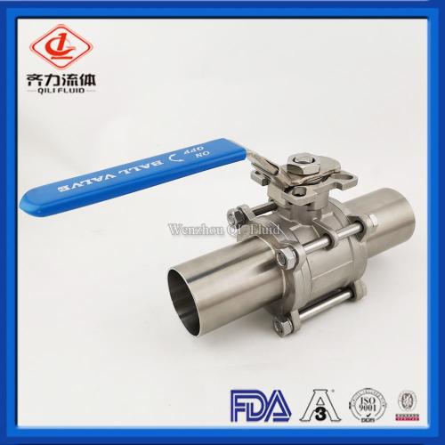 CF3M CF8M Two Way Weld Ball Valve