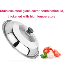 Stainless Steel Universal Lid For Pots Replacement Cookware