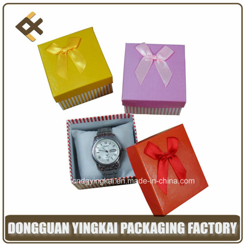 Colorful Cardboard Paper Watch Box, Packaging Gift Box