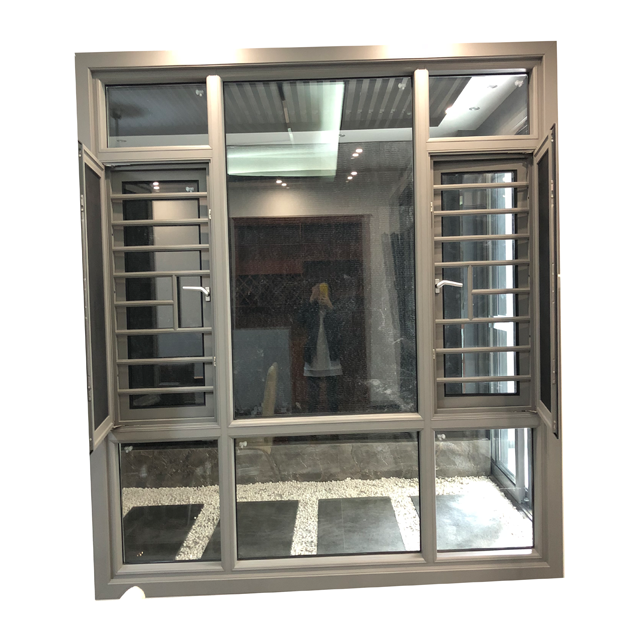 American standard size window glass wholesale new house window 12mm window grill design for safety