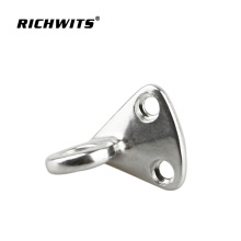 Boat Stainless steel cloths hook casting snap hook Closed eye fender hook