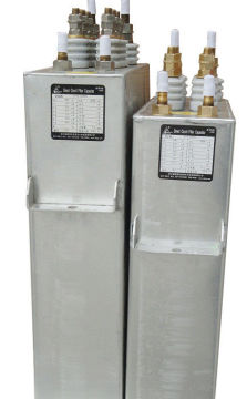 Water Cooled Heating Electrical Capacitor , Large Resistance Capacitor