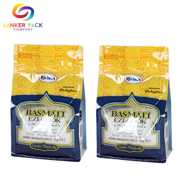 BRC Standard Zipper Standing Rice Paper Pouches