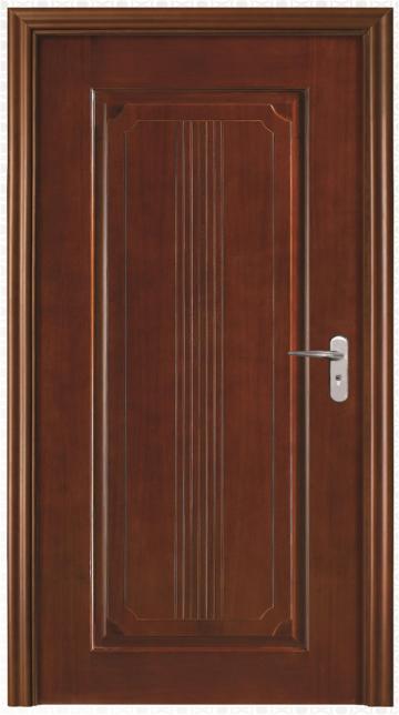 Single Flush Solid Wooden Door (DY-706)