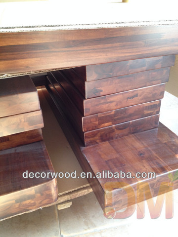 Wholesale Acacia wood stair treads / wood stair treads Guangzhou