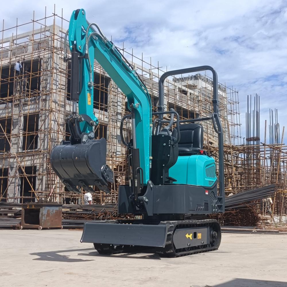 เครื่องจักร Earthmoving 1.2ton Mini Excavator พร้อมถังฟรี