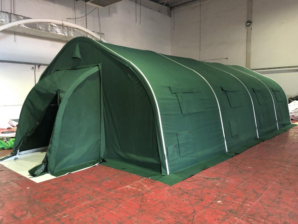 녹색 알루미늄 합금 프레임 텐트