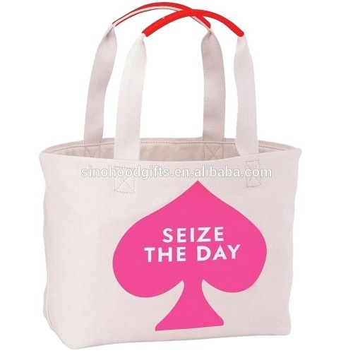 best selling red heart canvas large beach bag
