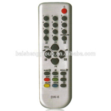 remote control for TV, LCD, LED and DISH RICEVERS for spesific models and universal
