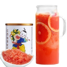 850g Canned Red Grapefruit Granules: Ideal Ingredient for Bubble Tea