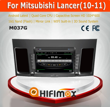 HIFIMAX Android 4.4.4 Mitsubishi Lancer car stereo with gps navigation mp3 radio cd player car dvd player for Mitsubishi Lancer