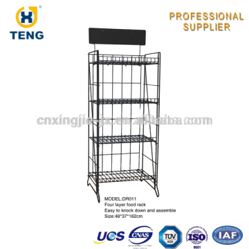 Adjustable Steel Shelving Multi Tiers Wire Metal Shoe Storage Rack