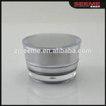 plastic colored jars for cream 5ml 10ml 15ml 30ml 50ml, 50ml plastic cosmetic packing cream jar for skin care