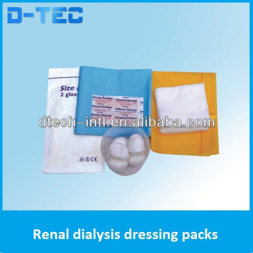 Renal dialysis dressing kits, Renal dialysis fistula kits, renal dialysis subcivaian kits