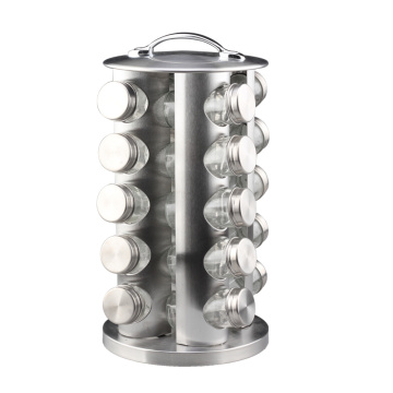 Stainless Steel Round Revolving Spice Rack