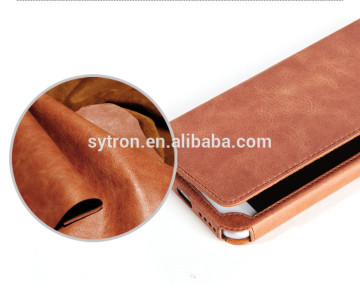 100% Genuine Leather Mobile Phone Case Flip Leather Phone Cases for Iphone 6s/6s Plus