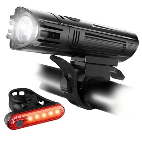 USB rechargeable bicycle rear light