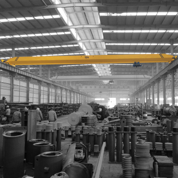 Reka bentuk penggunaan bengkel Henan single girder overhead crane