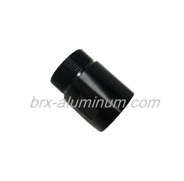 Black Anodized aluminum alloy part