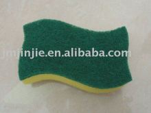 shaped scouring sponges