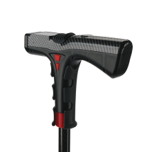 Adjustable Length Hiking Stick with Heart Rate Monitoring and GPS Tracking