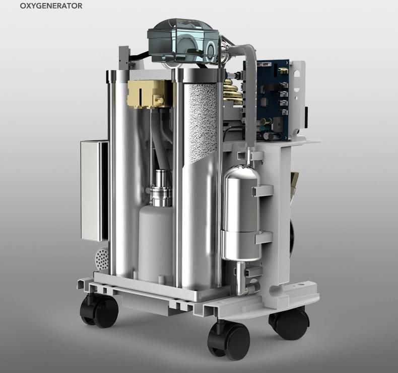 Medical 5L Oxygen Generator Concentrator Household Oxygen Generator Portable Oxygen Generator
