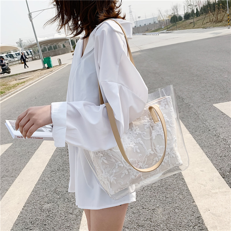 Clear Bag Embroidery