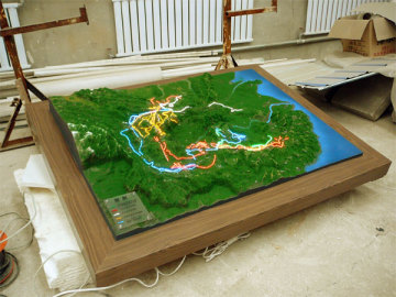 Geographical landscape model/Sand table model&Museum model