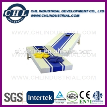 Custom cornhole game set for family outdoor