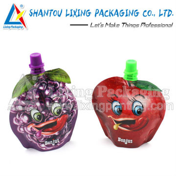 LIXING PACKAGING milk packaging spout pouch, milk packaging spout bag, milk packaging pouch with spout