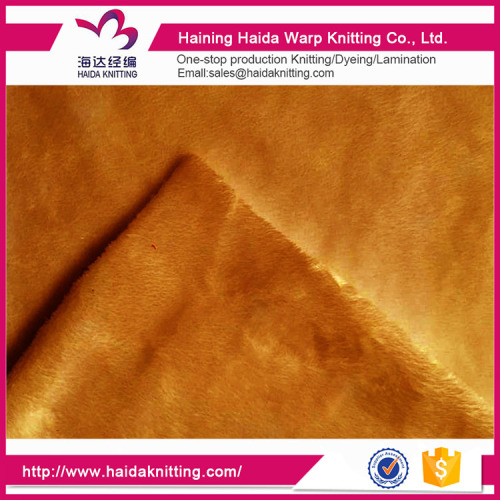 Textile Usage 230gsm velboa fabric Fabric