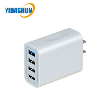 Γρήγορος φορτιστής 4 θυρών QC3.0+Φόρτιση USB A