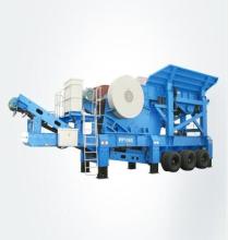 Concrete Gravel Rock Mobile Stone Crushing Crusher Machine