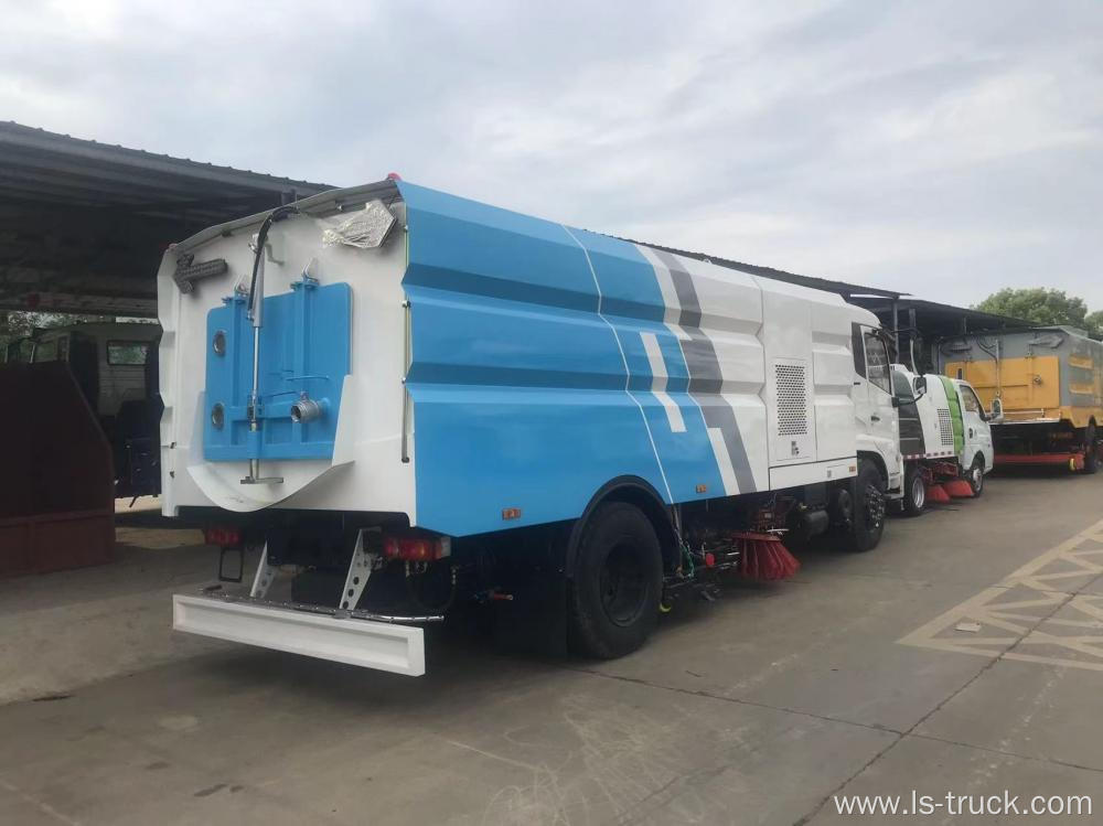 Dongfeng tianjin 16m3 Vacuum street sweeper truck