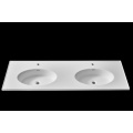 pure acrylic solid surface cabinet double washbasin