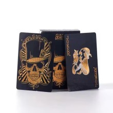 High Quality Gold Foil Poker Cards with Custom Logo
